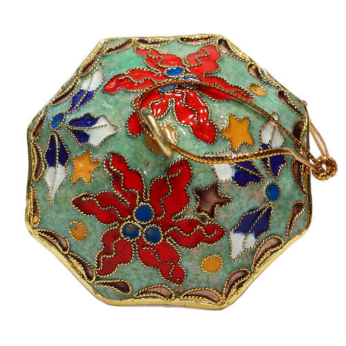 Schirmchen, Schirm, Deko, Emaille, Cloisonne, 6268